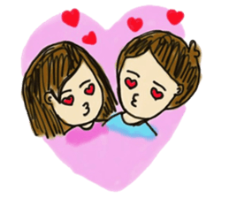 Couple Love sticker #7267303