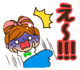 YURUFUWA respect language girl sticker #7267885