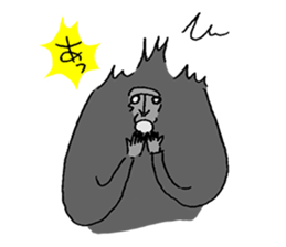 Celebes Crested Macaque sticker #7267978