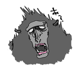 Celebes Crested Macaque sticker #7267982