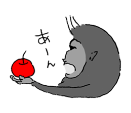 Celebes Crested Macaque sticker #7267983