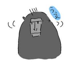 Celebes Crested Macaque sticker #7267993