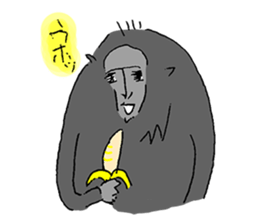 Celebes Crested Macaque sticker #7267997