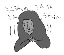 Celebes Crested Macaque sticker #7267999