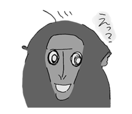 Celebes Crested Macaque sticker #7268002