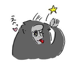 Celebes Crested Macaque sticker #7268005