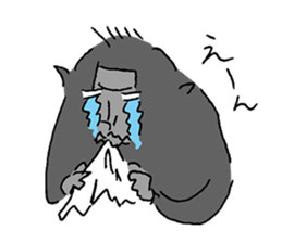 Celebes Crested Macaque sticker #7268007