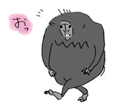 Celebes Crested Macaque sticker #7268008