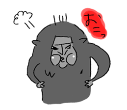 Celebes Crested Macaque sticker #7268013