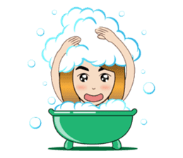 Banking Office Girl sticker #7268772