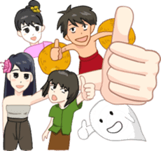 Thai Ghost Medlay sticker #7268853