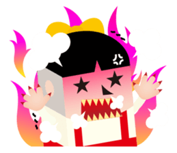 Gegege no kitaro meets Hakoshi sticker #7269029