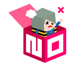 Gegege no kitaro meets Hakoshi sticker #7269037