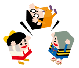 Gegege no kitaro meets Hakoshi sticker #7269047