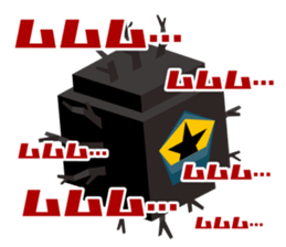 Gegege no kitaro meets Hakoshi sticker #7269048