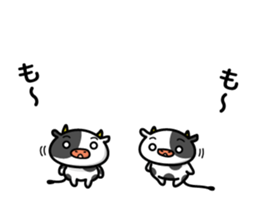 cattle and daily life sticker #7269138