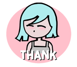 PASTAL SWEET GIRL sticker #7269921