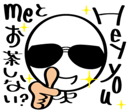 pretty stick human6 sticker #7270348