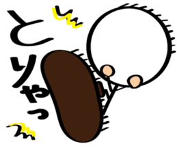 pretty stick human6 sticker #7270357