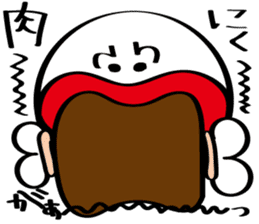 pretty stick human6 sticker #7270373