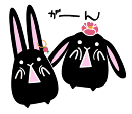 twins lapin3 sticker #7270466