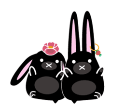 twins lapin3 sticker #7270479