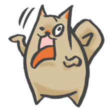 Maybe the dog . sticker #7270749