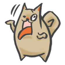 Maybe the dog . sticker #7270749