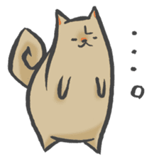 Maybe the dog . sticker #7270754