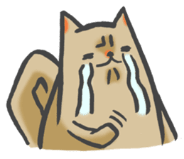 Maybe the dog . sticker #7270758