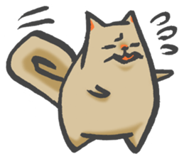 Maybe the dog . sticker #7270760