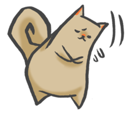 Maybe the dog . sticker #7270763