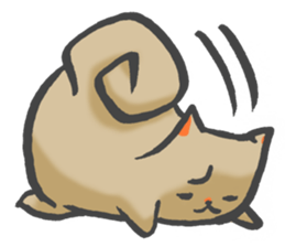 Maybe the dog . sticker #7270764