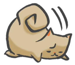 Maybe the dog . sticker #7270764