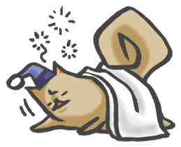 Maybe the dog . sticker #7270765