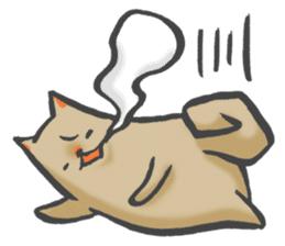 Maybe the dog . sticker #7270766