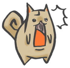 Maybe the dog . sticker #7270768