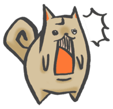 Maybe the dog . sticker #7270768