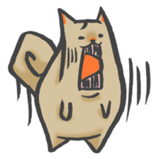 Maybe the dog . sticker #7270769