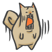 Maybe the dog . sticker #7270769