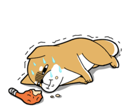 DAME SHIBA sticker #7271075