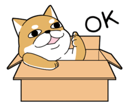 DAME SHIBA sticker #7271076