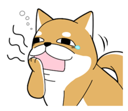 DAME SHIBA sticker #7271078