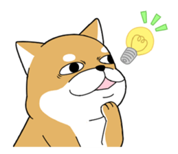 DAME SHIBA sticker #7271082
