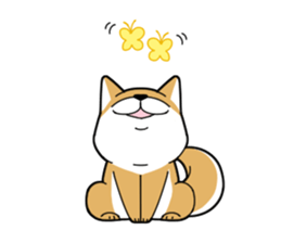 DAME SHIBA sticker #7271085