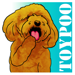 TOYPOODLE MOCA's Sticker