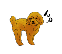 TOYPOODLE MOCA's Sticker sticker #7271139