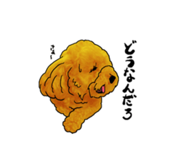 TOYPOODLE MOCA's Sticker sticker #7271175