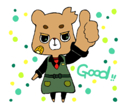 Meganeko family sticker #7271233