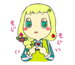 Meganeko family sticker #7271235